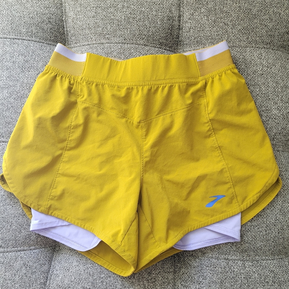 Brooks High Point 3" 2-in-1 short